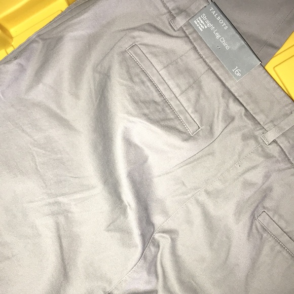 NWT Talbots Gray Pants - Picture 4 of 5